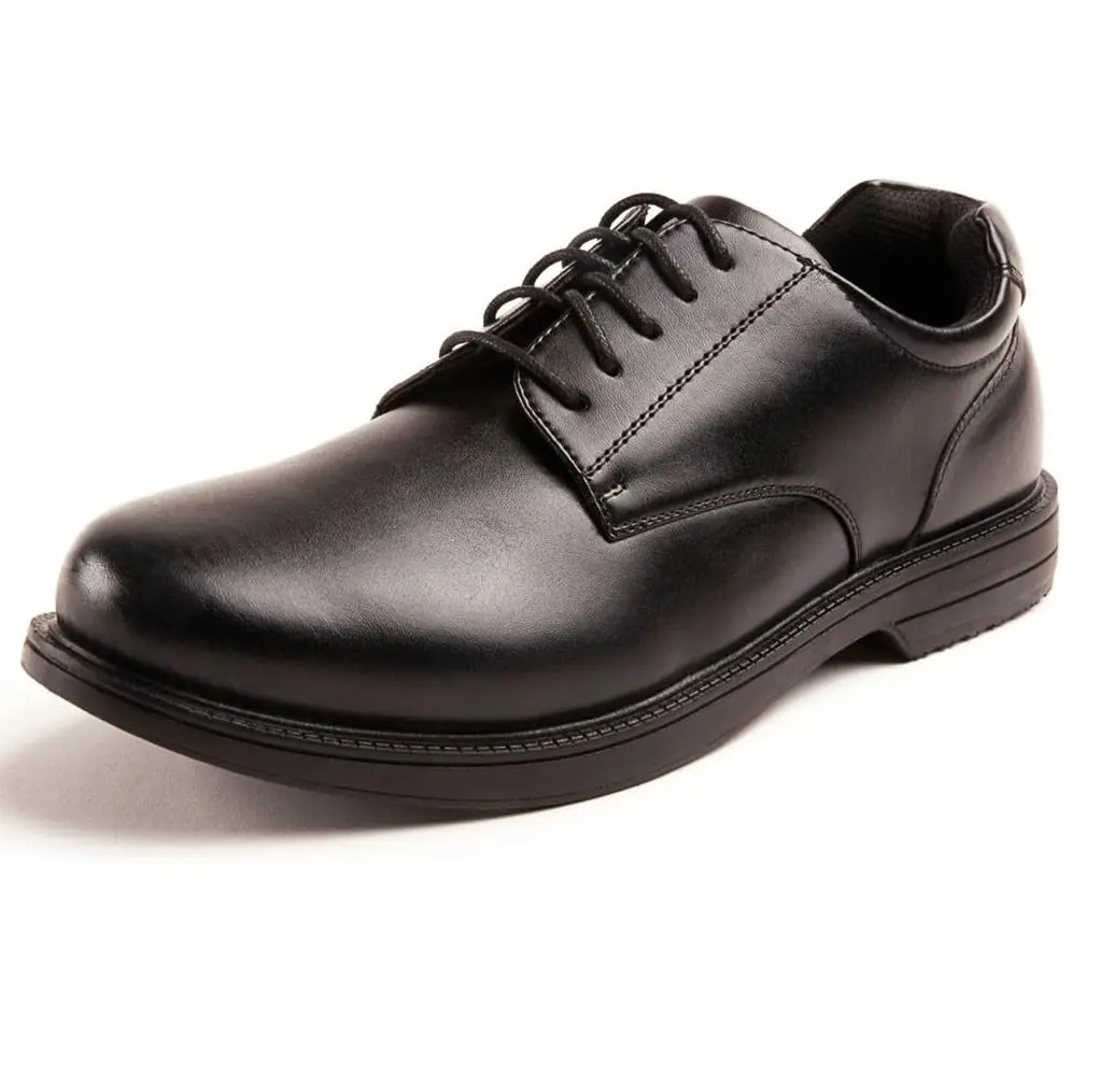 Deer Stags Crown Oxford Shoes, Black, 10.5 US | Formal Work & Dress Shoe - main product image