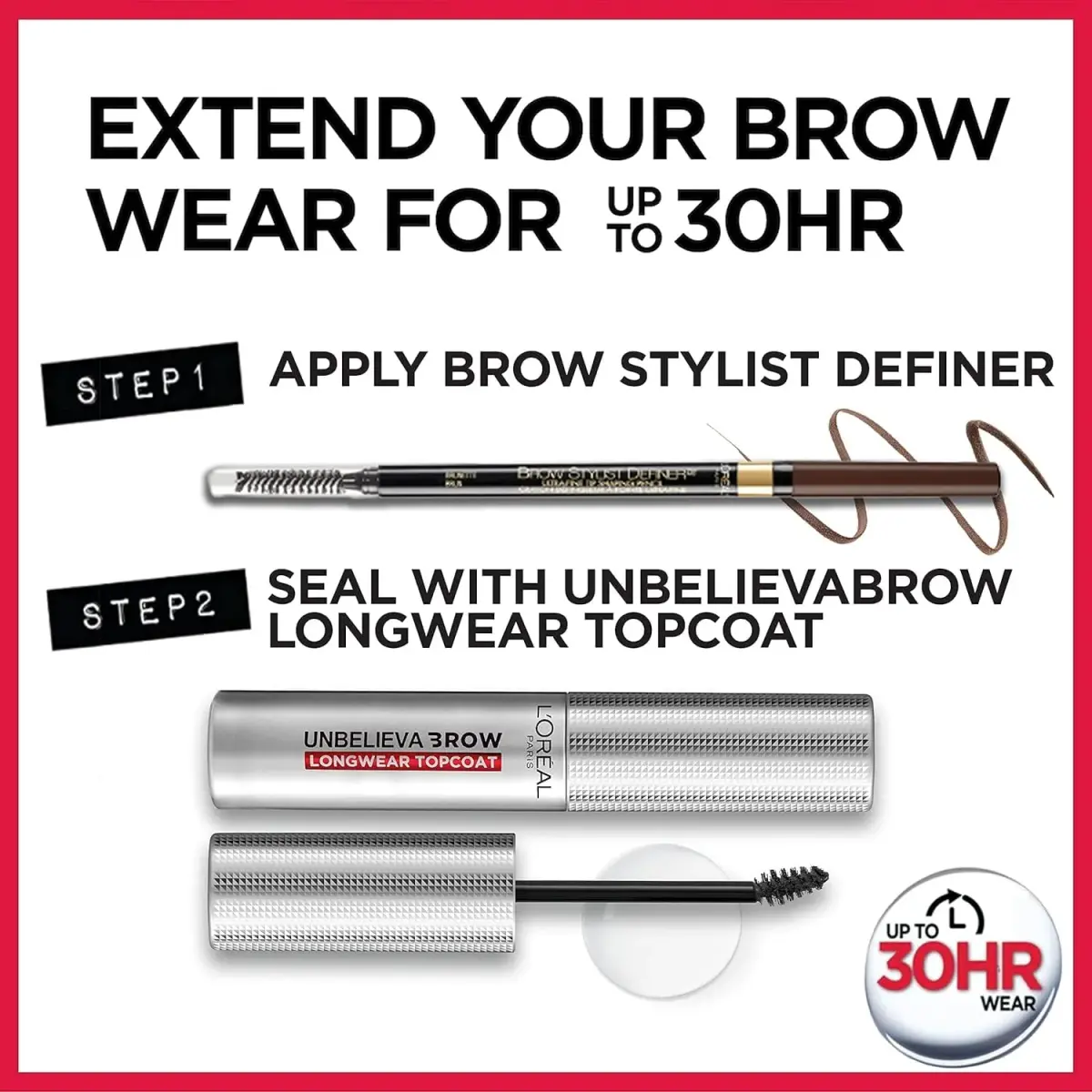 L'Oreal Paris Brow Stylist Definer Waterproof Eyebrow Pencil, Blonde | Ultra-Fine Mechanical Pencil - view 7