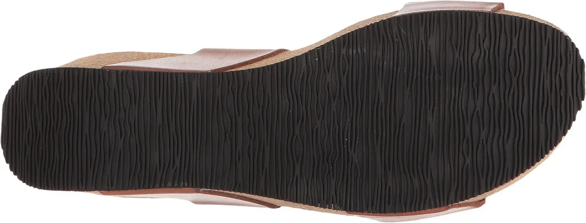 Eric Michael Lily Brown Wedge Sandal EU 41 | Leather Upper & Cushioned Footbed (70-120 chars) - view 3