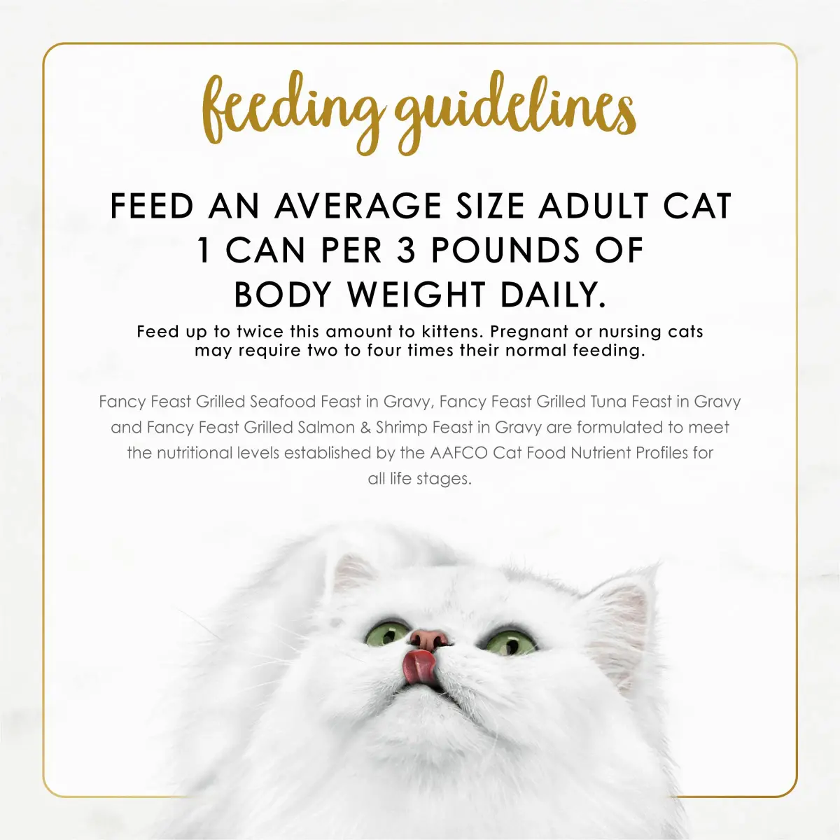 Purina Fancy Feast Grilled Seafood Wet Cat Food, 3 oz Cans, 30-Pack | Complete Nutrition for Adult Cats - view 9