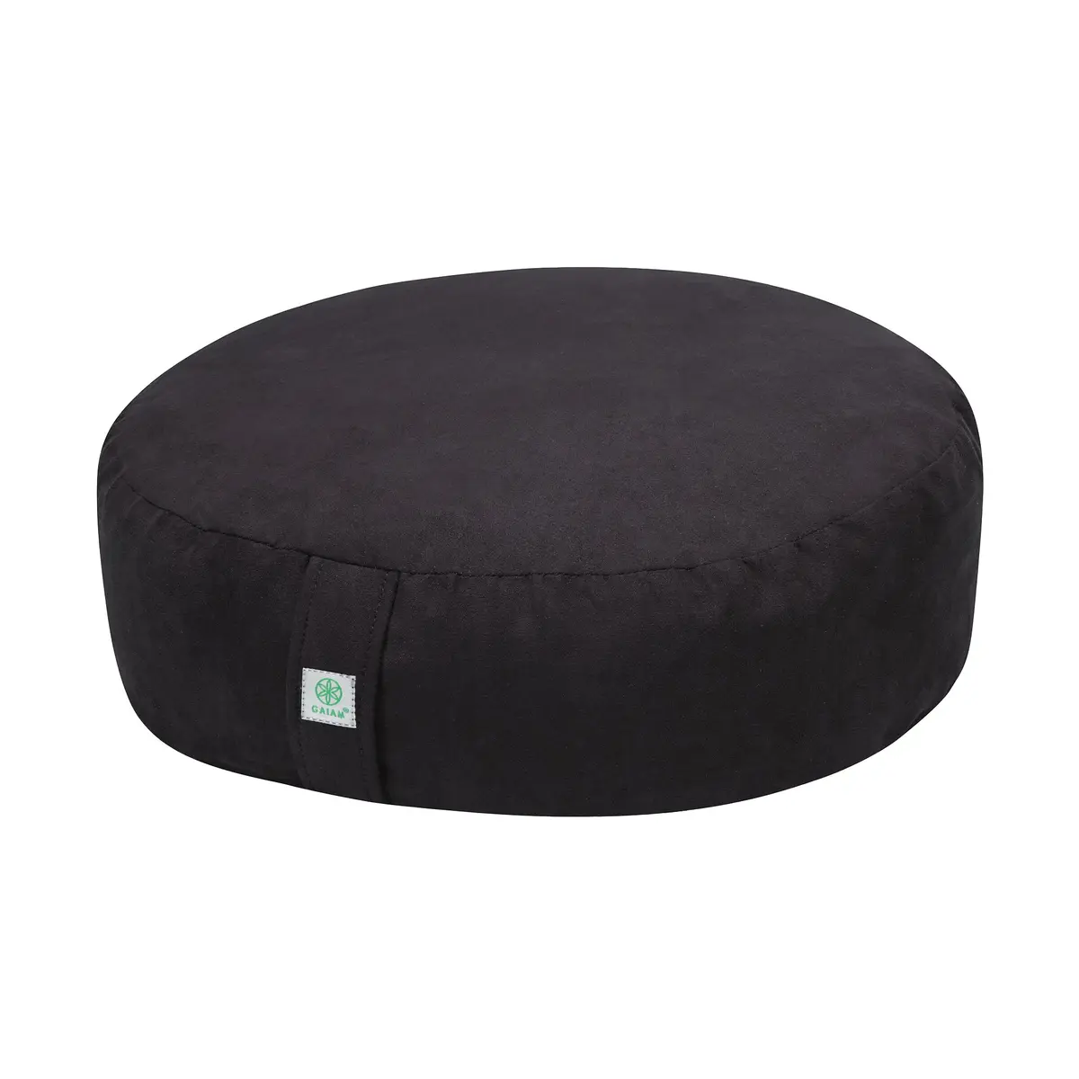 Gaiam Zafu Meditation Cushion Buckwheat Hull 38cm (15") Round | Supports Spine Alignment for Deeper Meditation - main product image