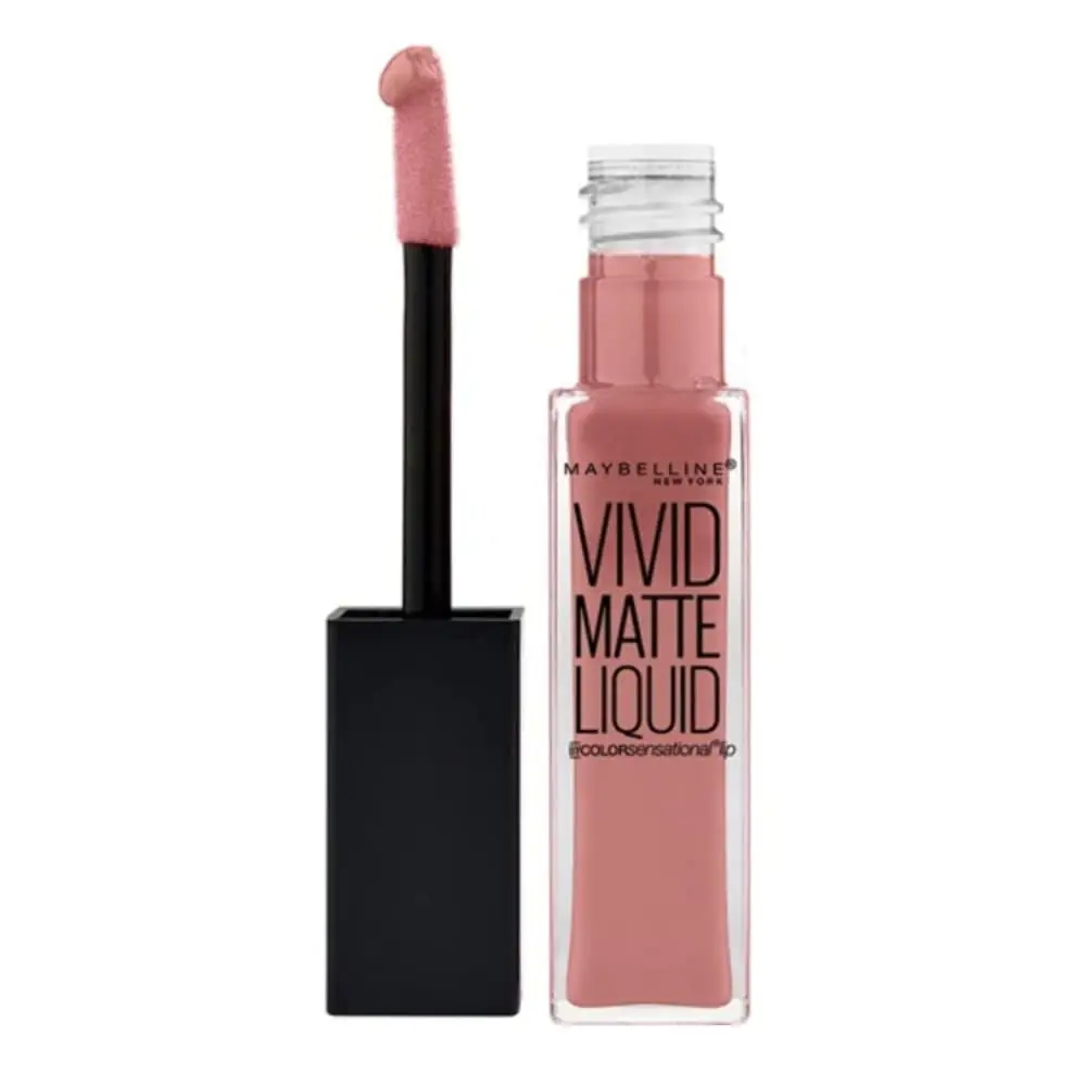 Maybelline New York Color Sensational Vivid Matte Liquid Lipstick Pink Charge 7.7ml (0.26 fl oz) | High Pigment Matte Finish - view 2