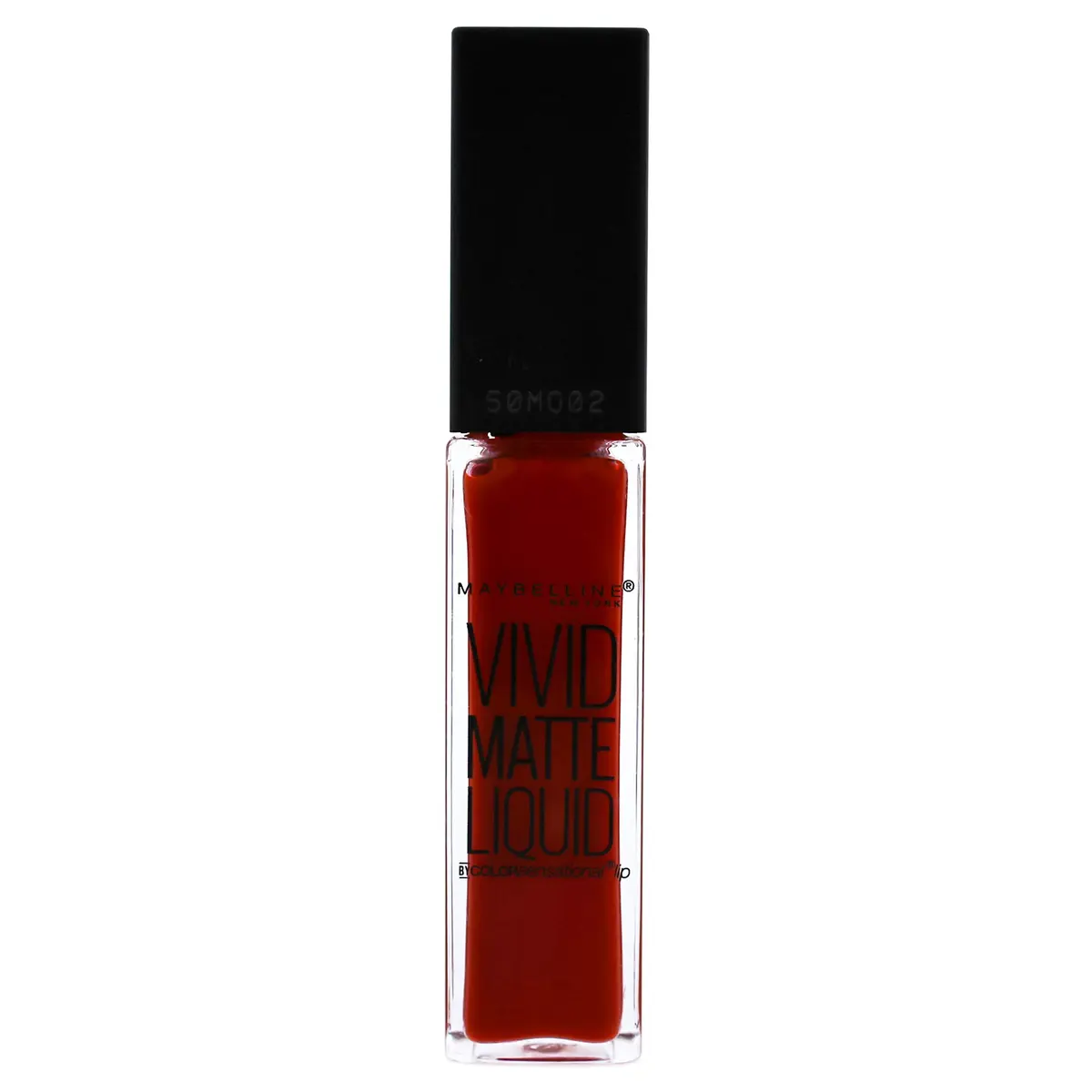 Maybelline New York Color Sensational Vivid Matte Liquid Lipstick Orange Shot 7.7ml (0.26 fl. oz.) | High Pigment Matte Finish - main product image