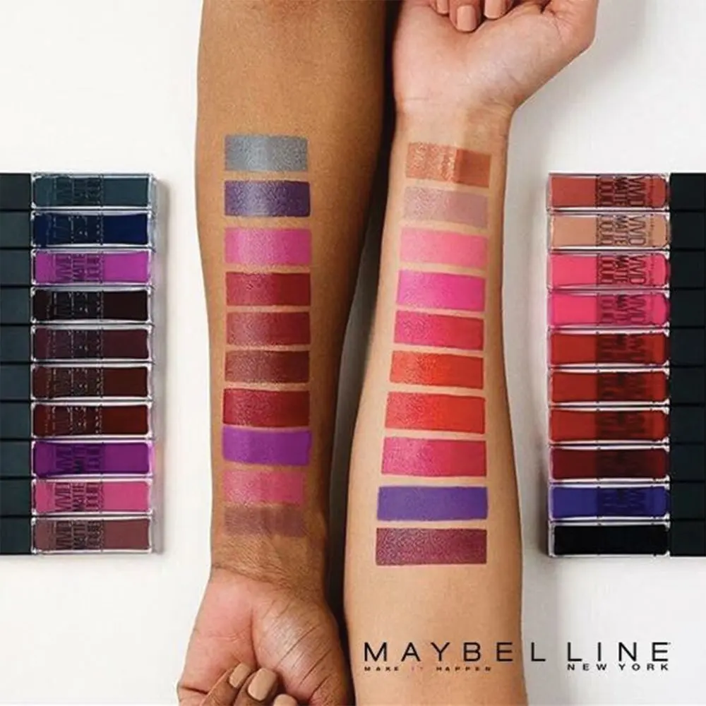 Maybelline New York Color Sensational Vivid Matte Liquid Lipstick Vivid Violet 7.7ml (0.26 fl. oz.) - view 5