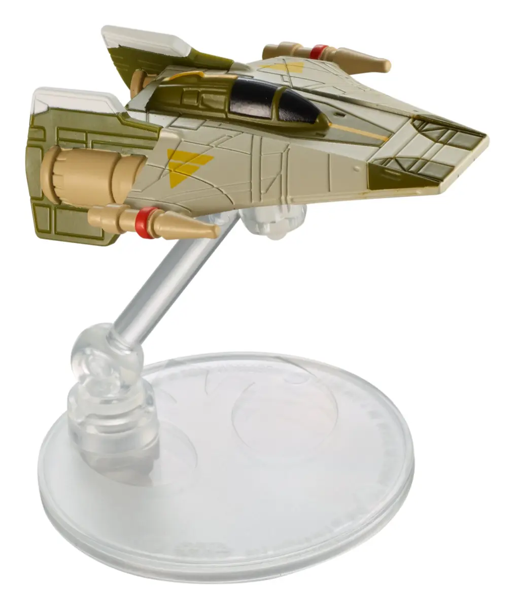 STAR WARS Hot Wheels Starship A-Wing Fighter (Rebels) | 1:64 Scale Diecast Model for Collectors & Kids - view 2