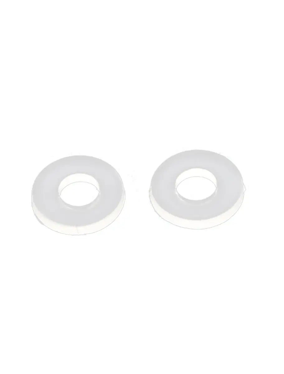 uxcell Nylon Flat Washers 7mm OD x 3mm ID x 1mm Thickness Clear | Pack of 100 - view 2