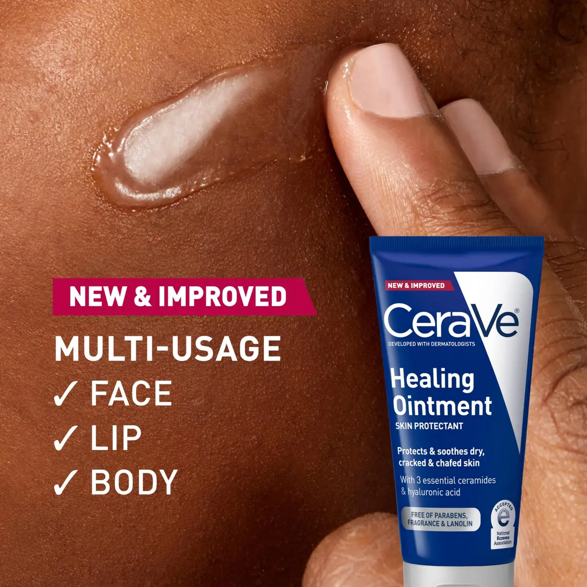 CeraVe Healing Ointment 5oz | Skin Protectant for Dry & Eczema-Prone Skin - view 7