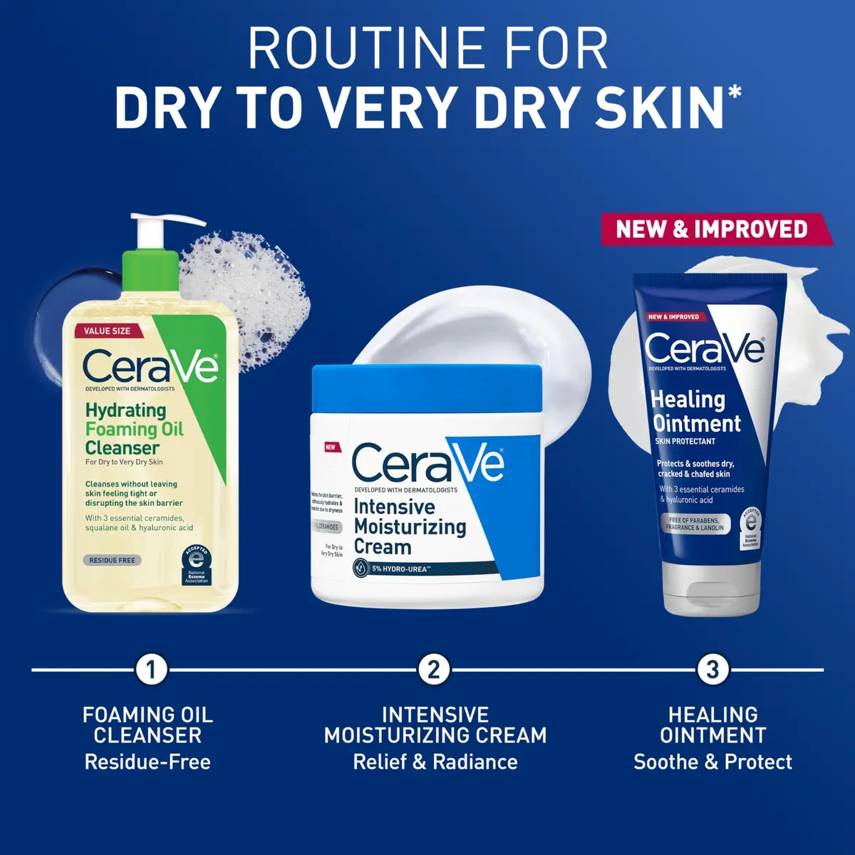 CeraVe Healing Ointment 5oz | Skin Protectant for Dry & Eczema-Prone Skin - view 8