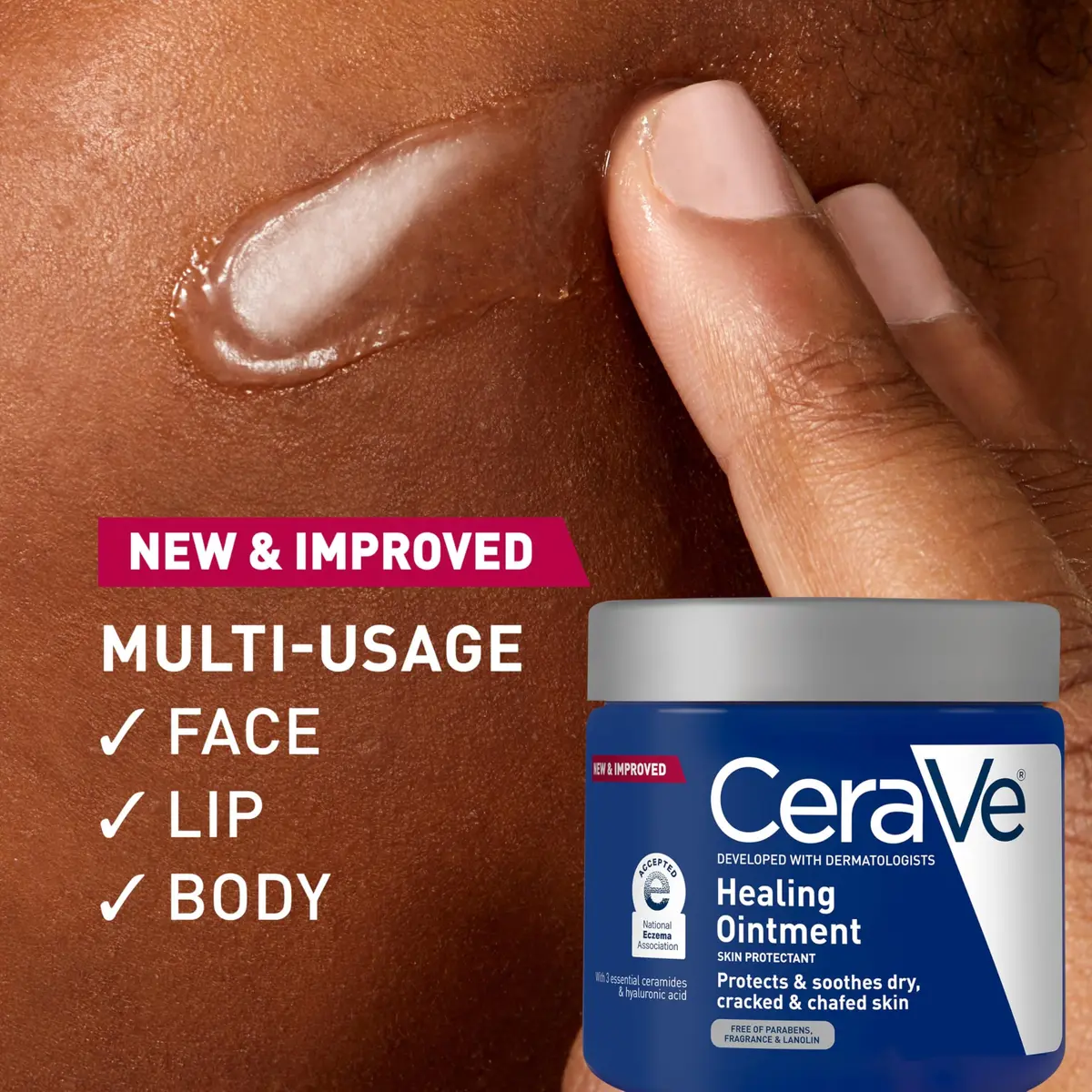 CeraVe Healing Ointment 12oz | Skin Protectant for Dry & Eczema-Prone Skin - view 7