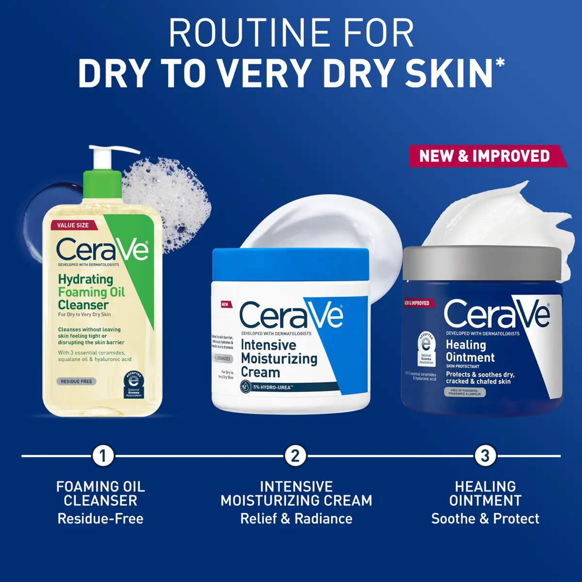 CeraVe Healing Ointment 12oz | Skin Protectant for Dry & Eczema-Prone Skin - view 8
