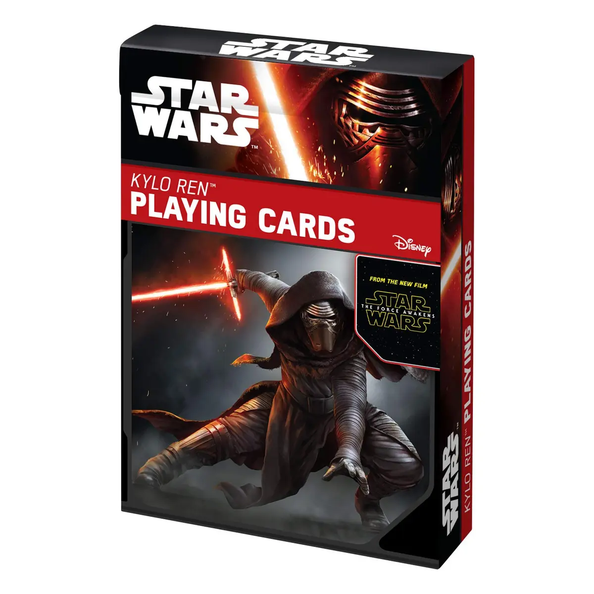 Cartamundi Star Wars Kylo Ren Playing Cards | 55 Poker Cards, Star Wars Edition, Multi Color, Paper | Unisex - main product image