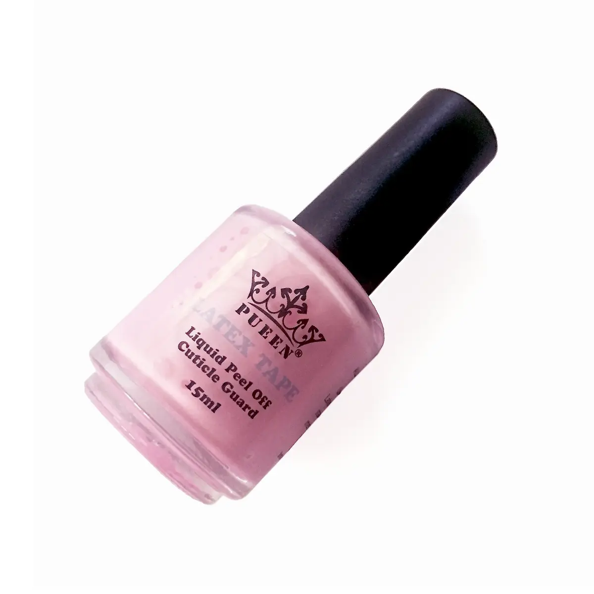PUEEN Latex Tape Peel Off Cuticle Guard 15ml Pink | Dries Clear Pink for Easy Cleanup - view 2