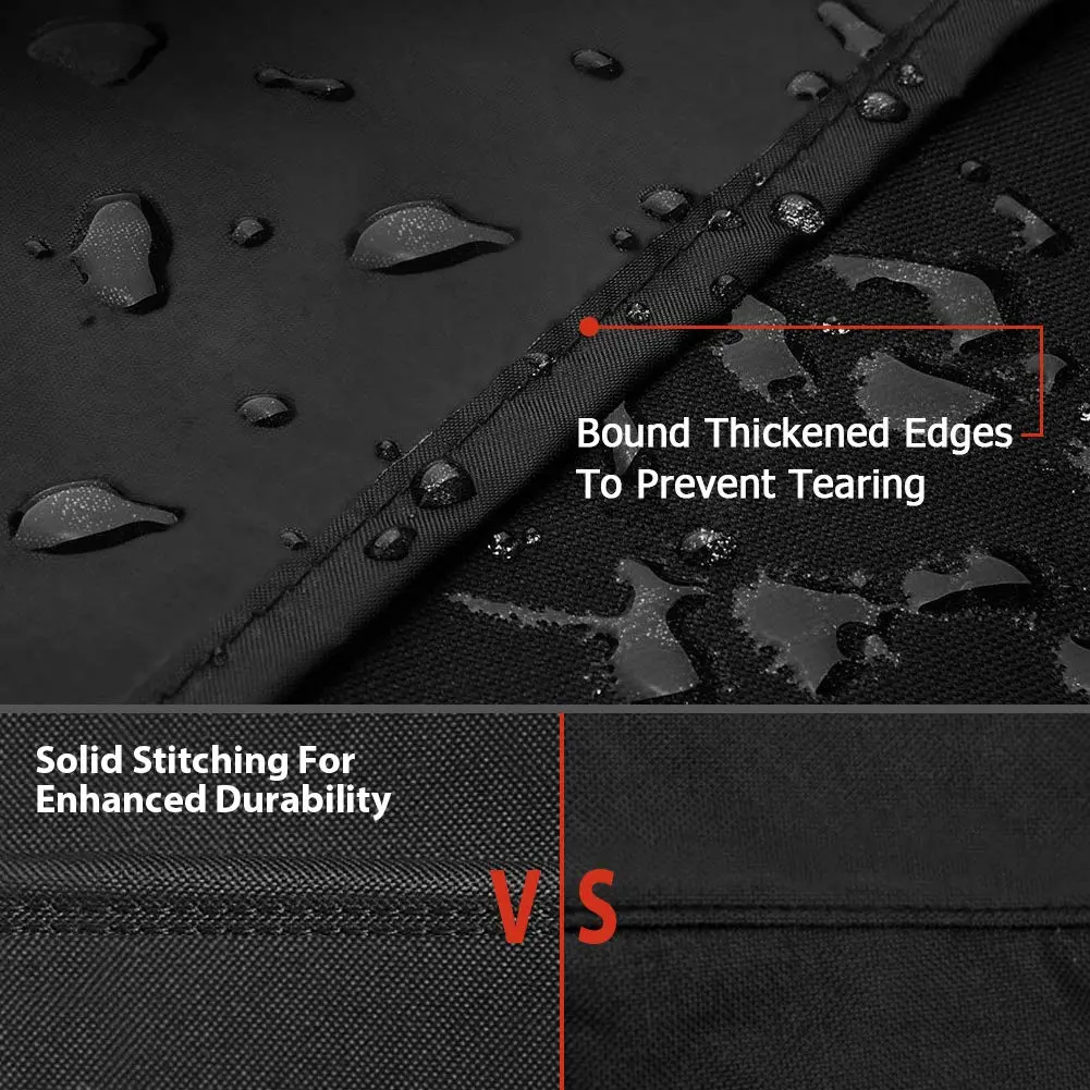 iCOVER 70 Inch Heavy-Duty Waterproof Grill Cover | Fits Weber, Char-Broil, Dyna-Glo & More - view 9