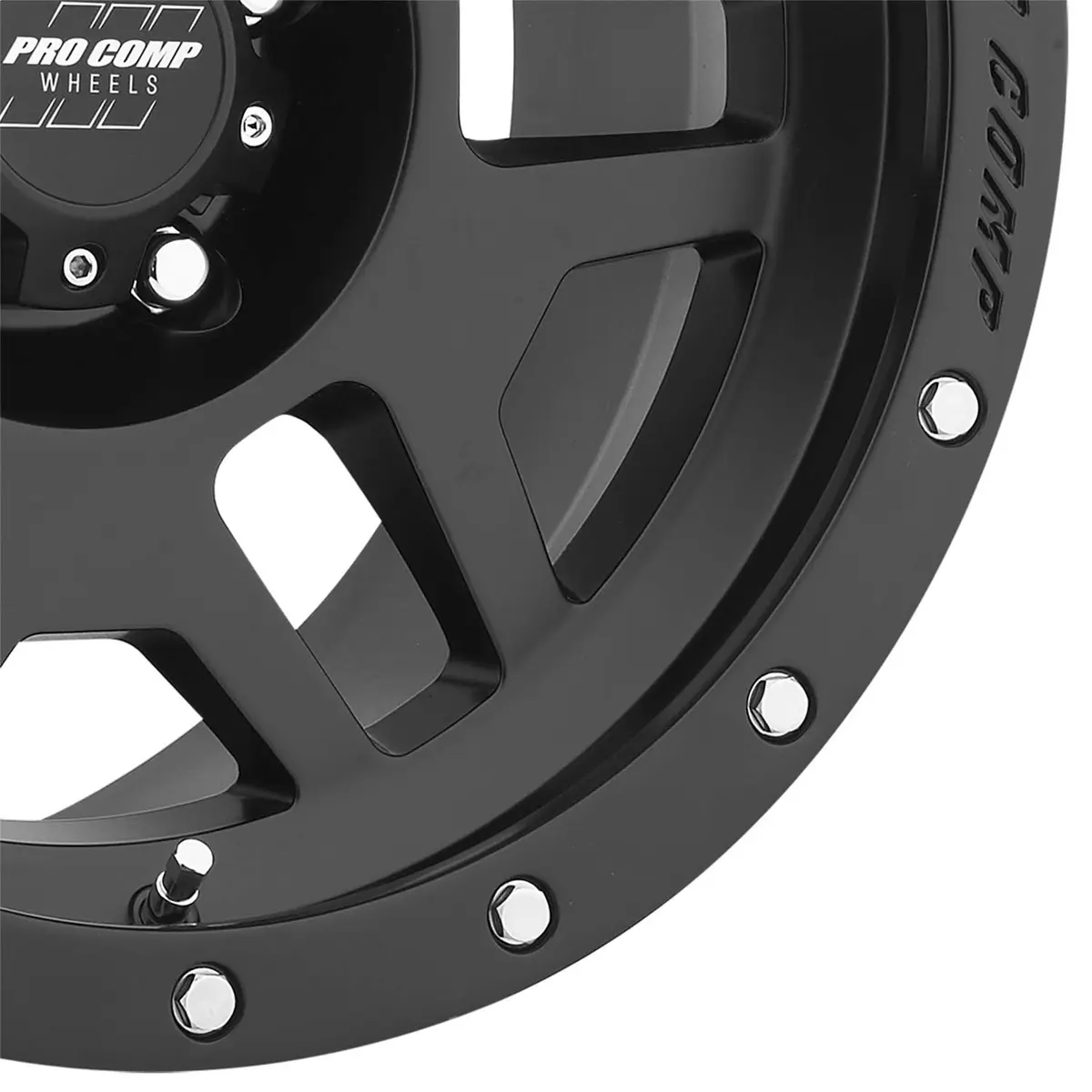 PRO COMP PHASER 18X9 5X150 5.47 12mm Satin Black Wheel | High-Strength Alloy for Trucks & SUVs - view 7