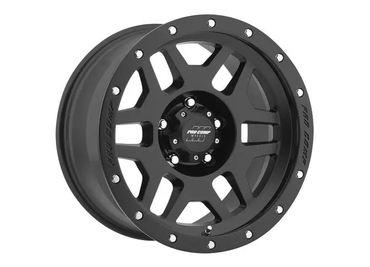 PRO COMP PHASER 18X9 5X150 5.47 12mm Satin Black Wheel | High-Strength Alloy for Trucks & SUVs - view 4