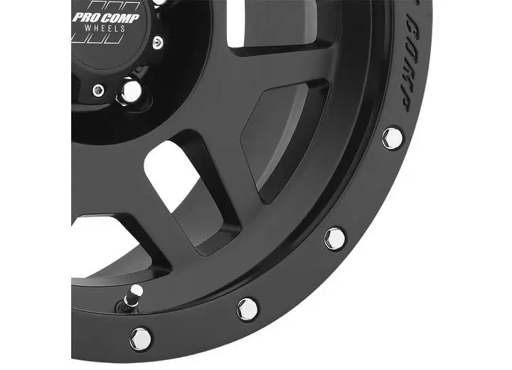 PRO COMP PHASER 18X9 5X150 5.47 12mm Satin Black Wheel | High-Strength Alloy for Trucks & SUVs - view 5
