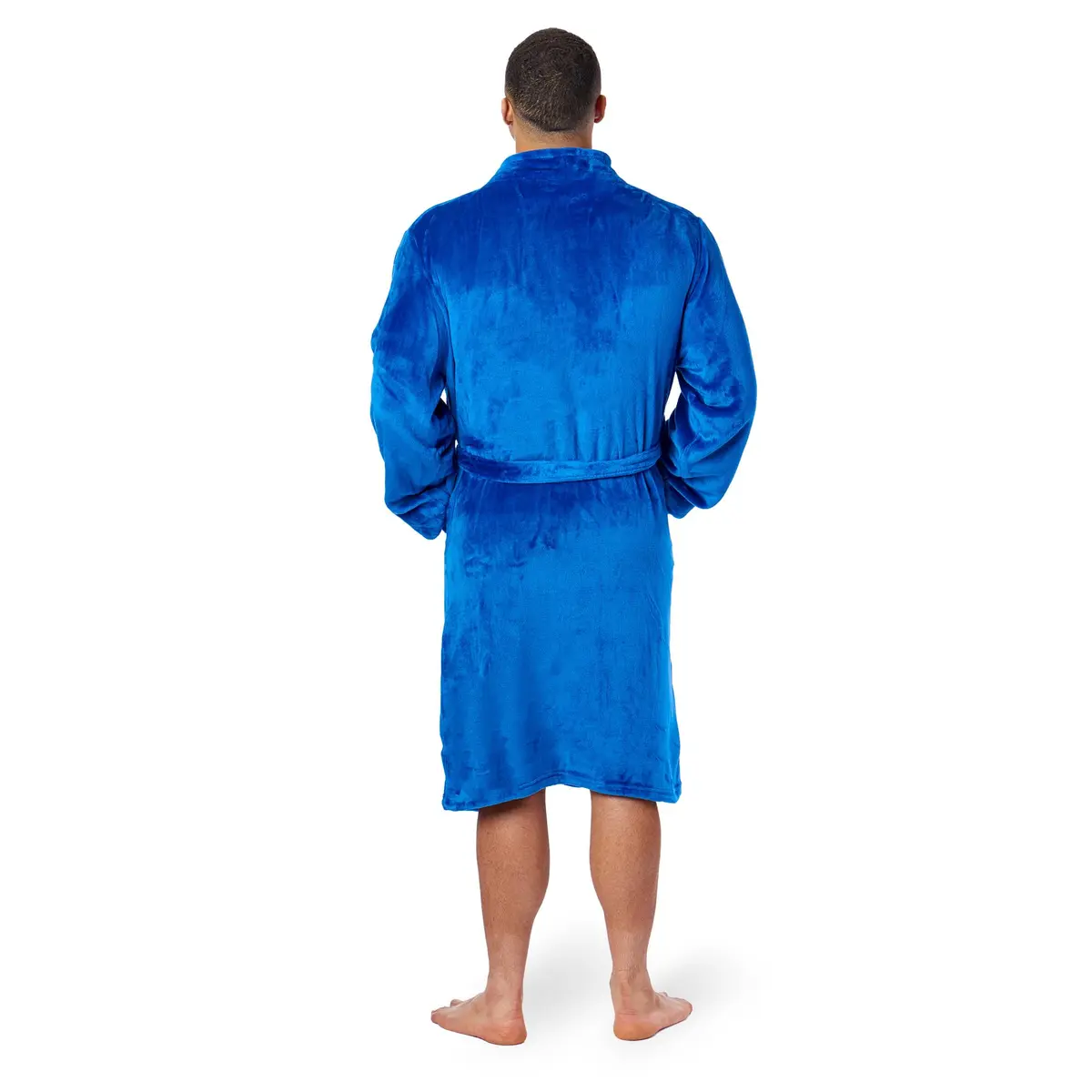 Northwest NFL New York Giants Adult Unisex Silk Touch Bathrobe Large/X-Large | Officially Licensed Fan Lounge Wear - view 4