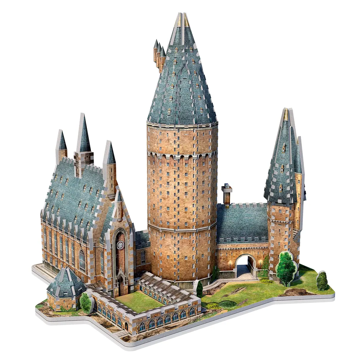 Wrebbit 3D Puzzle Hogwarts Great Hall | Harry Potter Castle Collection |850 Pieces | Build & Journey - view 2