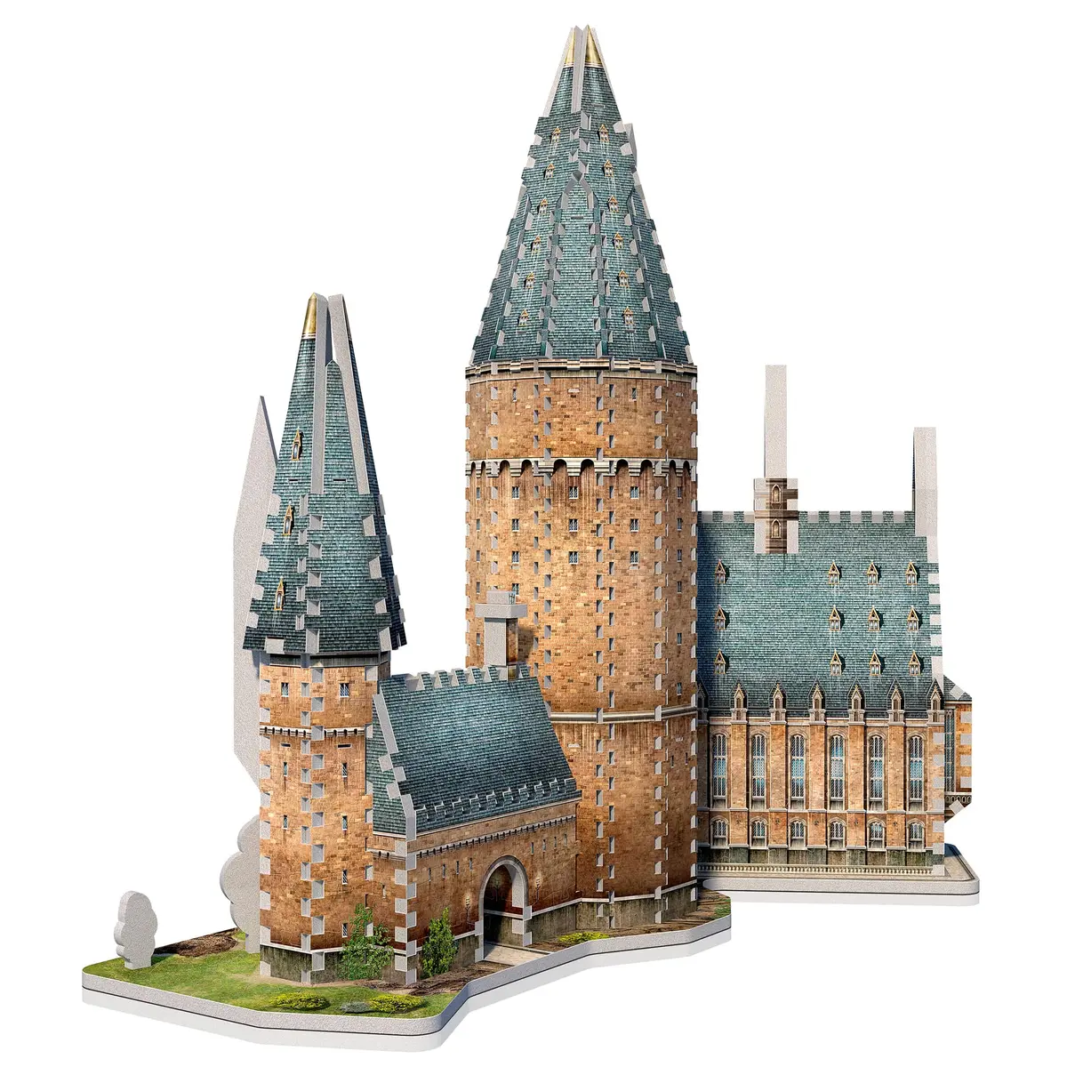 Wrebbit 3D Puzzle Hogwarts Great Hall | Harry Potter Castle Collection |850 Pieces | Build & Journey - view 3