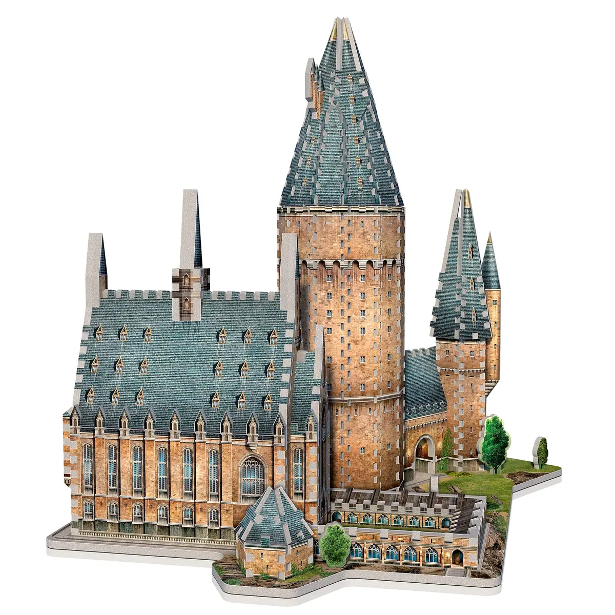 Wrebbit 3D Puzzle Hogwarts Great Hall | Harry Potter Castle Collection |850 Pieces | Build & Journey - view 4