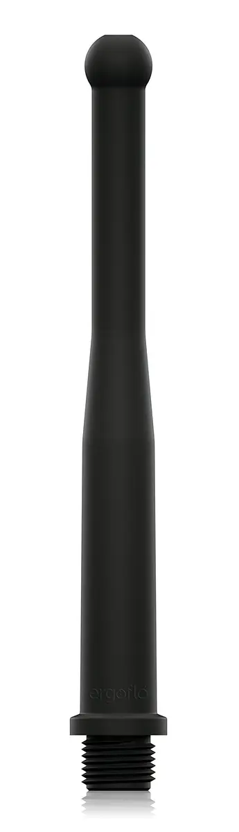 Perfect Fit Ergofló 8” Flex Tip Nozzle for Anal Douche | Silicone & ABS Plastic, Use with North American Shower Systems - main product image
