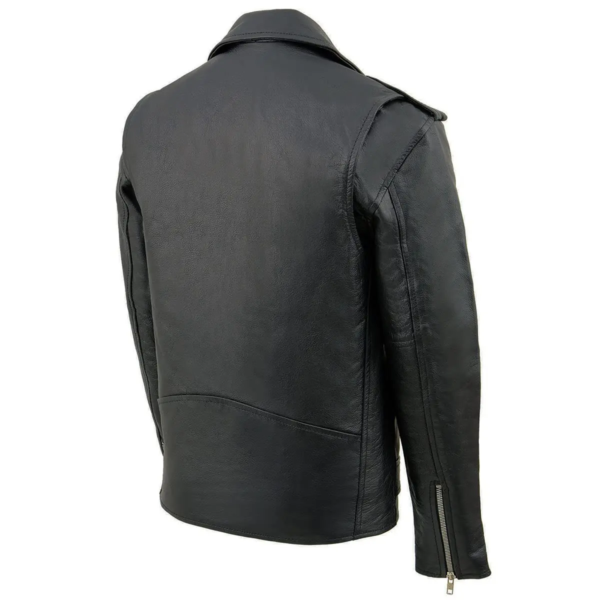 Milwaukee Leather Boys' Motorcycle Jacket Size 34 | Classic Black Leather Youth Riding Gear - view 7
