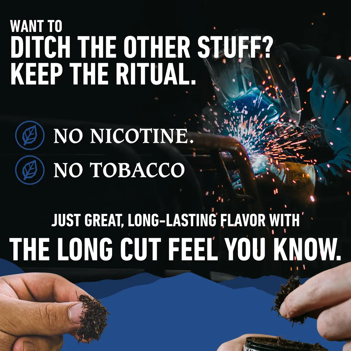 Smokey Mountain Herbal Long Cut Arctic Mint, 5 Can Box | Tobacco-Free, Nicotine-Free Herbal Snuff Alternative - view 6