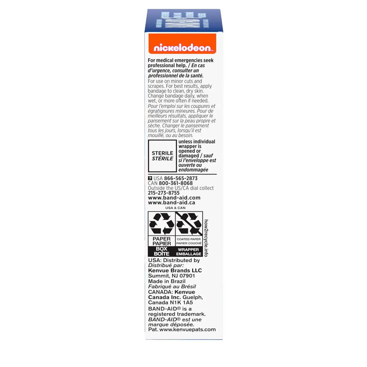 Band-Aid Adhesive Bandages Paw Patrol 20 Ct | Kids' Fun Wound Care Assorted Sizes - view 8