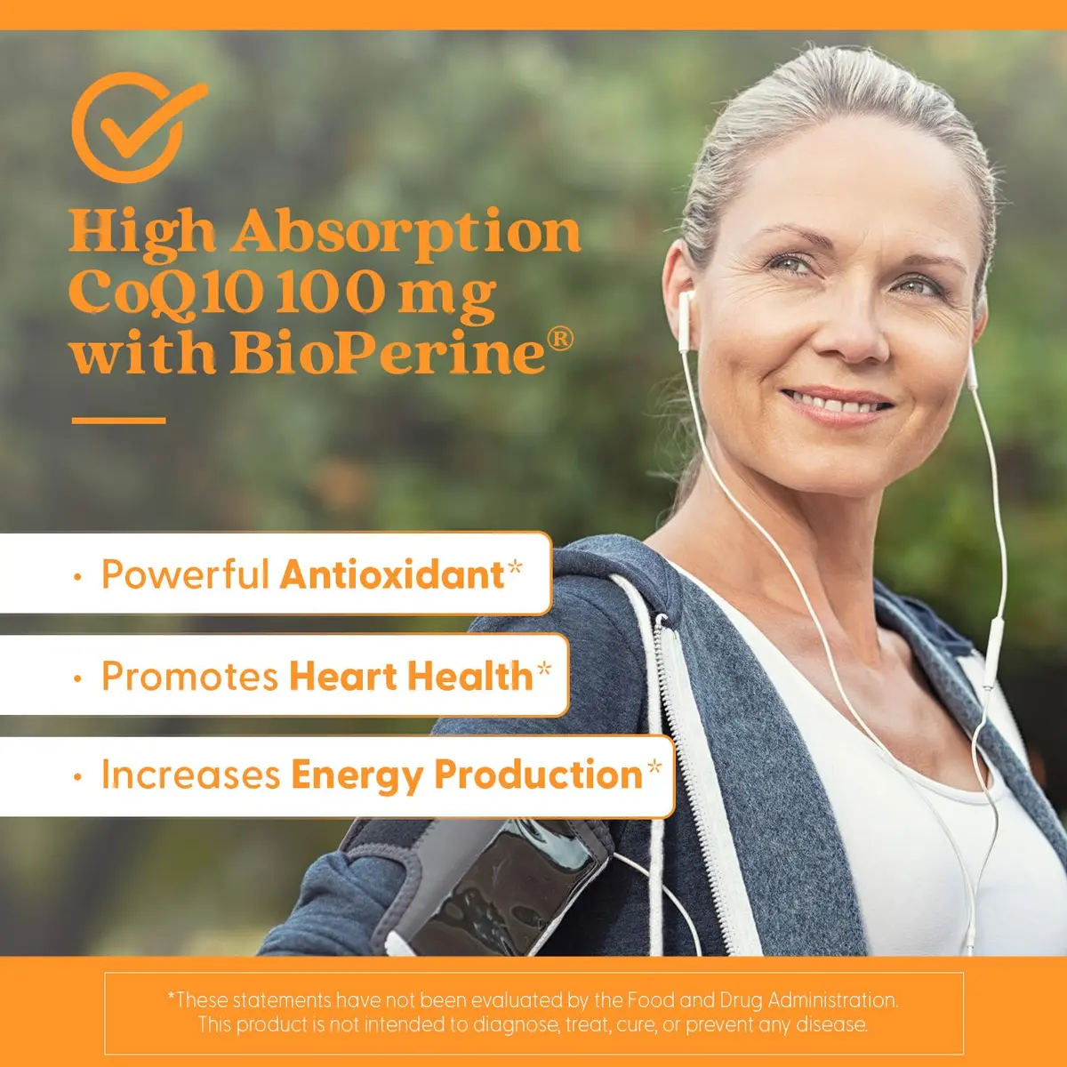 Doctor's Best High Absorption CoQ10 with BioPerine 100 mg 360 Veggie Capsules | Heart Health & Energy Production - view 4