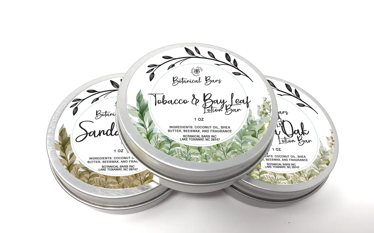 Botanical Bars Men's Lotion Set - 3 1oz Lotion Bars | Nourishing, Pocket-Sized, Gift-Ready - view 2