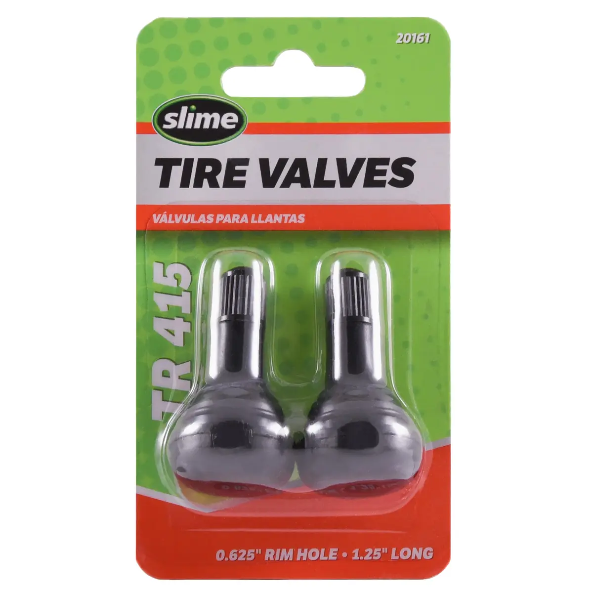 Slime Tire Valves Tubeless 1.25" | Pack of 2, TR415, Replace Leaky Valves - main product image