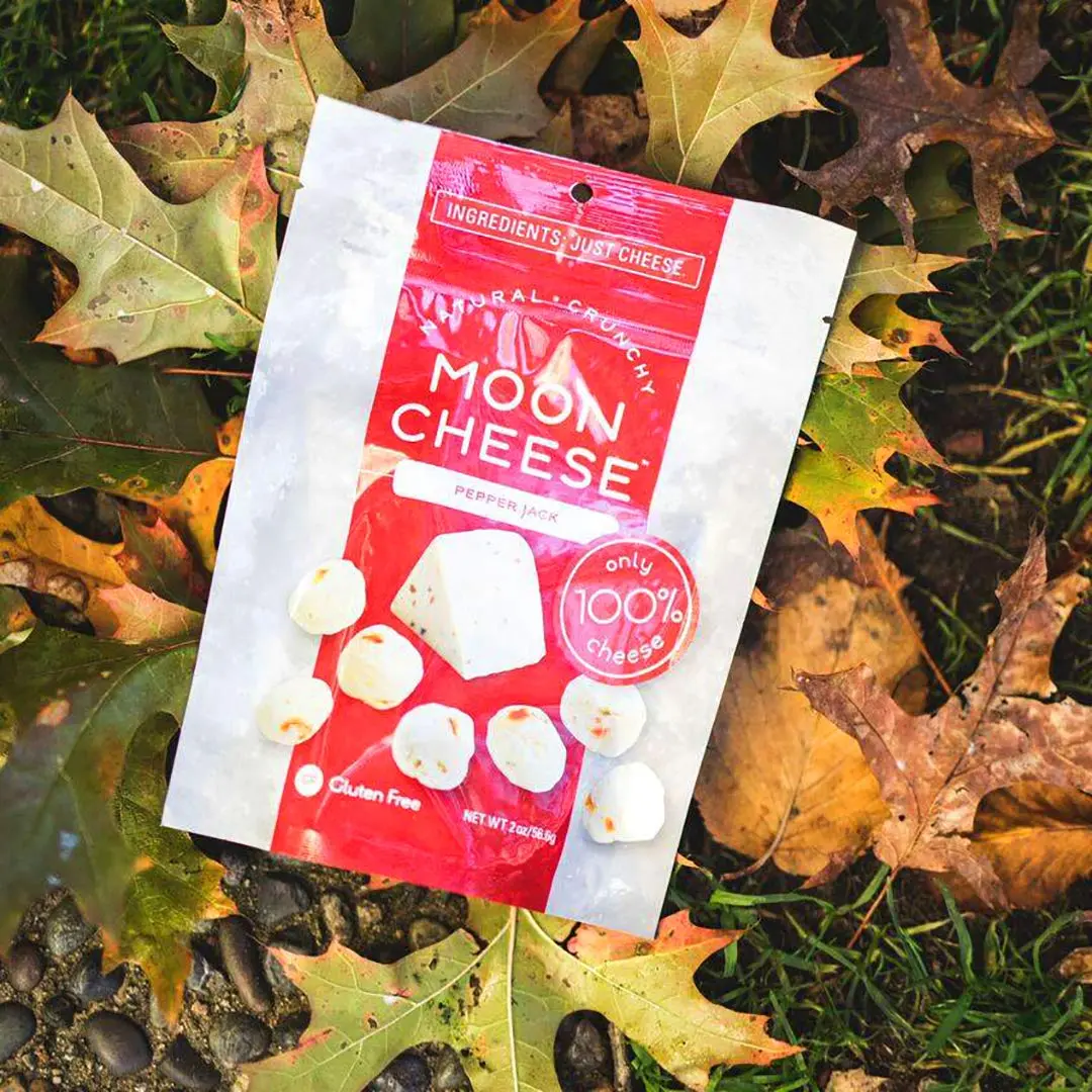 Moon Cheese Pepper Jack 2 OZ Gluten Free | High Protein Cheese Snack, No Refrigeration Needed - view 6