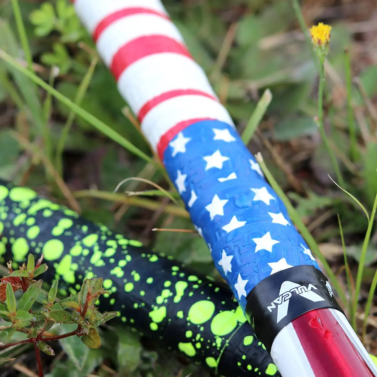 Vulcan 1.75mm Bat Grip for Baseball & Softball | Optic Yellow | 1.75mm (Standard) - view 4