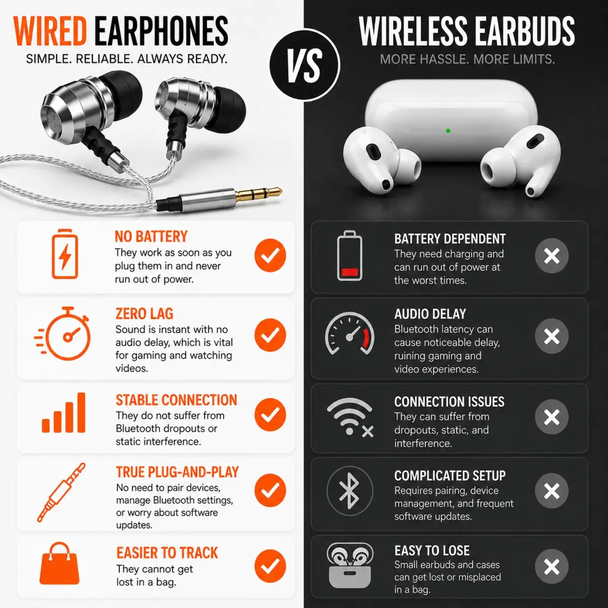 Sephia SP3060 Wired In-Ear Headphones with 10mm Neodymium Drivers, 1.2m Cord, 3.5mm Jack | Bass Driven Audio for Music & Calls - view 9