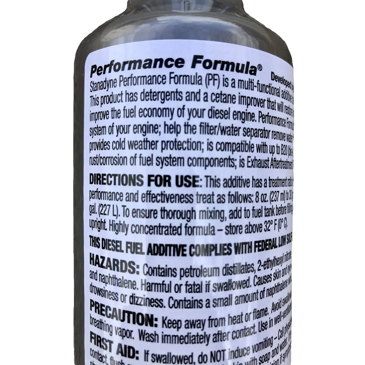 Stanadyne Performance Formula Diesel Fuel Additive - Pack of 4 Pint Bottles | Improves MPG & Engine Cleanliness - view 6