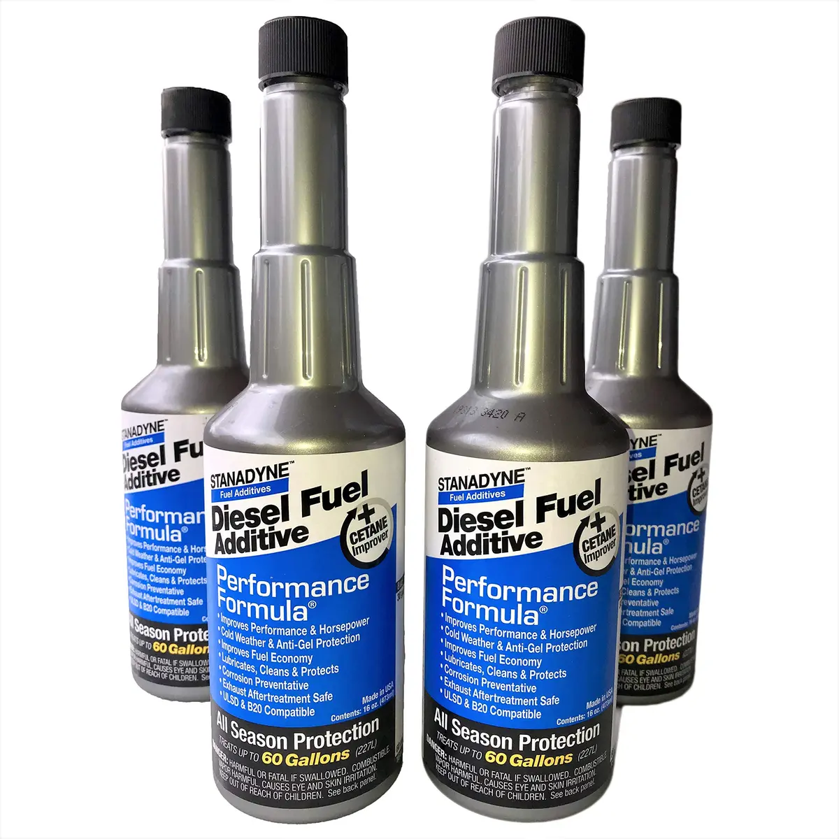 Stanadyne Performance Formula Diesel Fuel Additive - Pack of 4 Pint Bottles | Improves MPG & Engine Cleanliness - view 2
