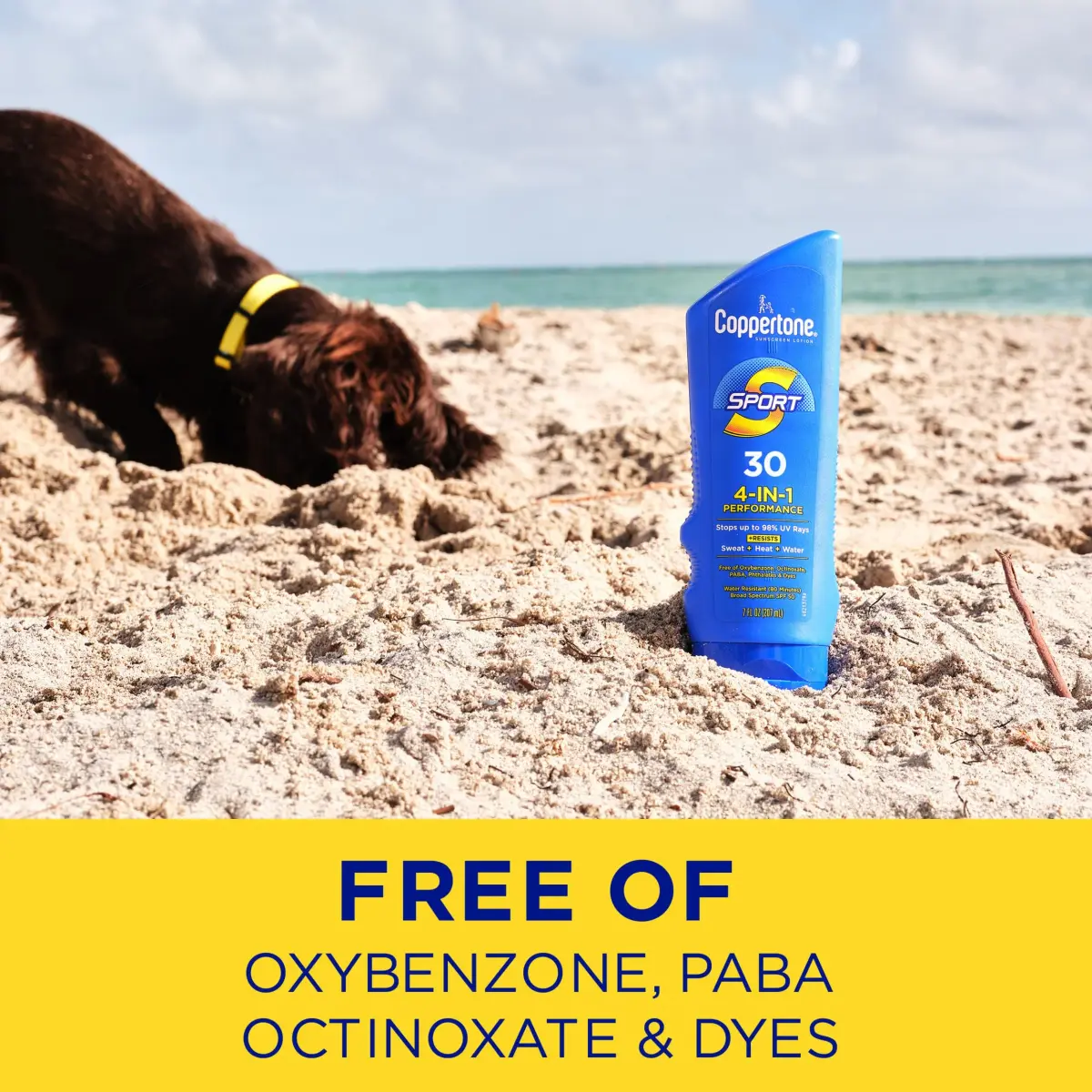 Coppertone Sport SPF 30 Lotion, Water Resistant Sunscreen, 7 Fl Oz (198 ml) | Protects Against 98% of UV Rays - view 8