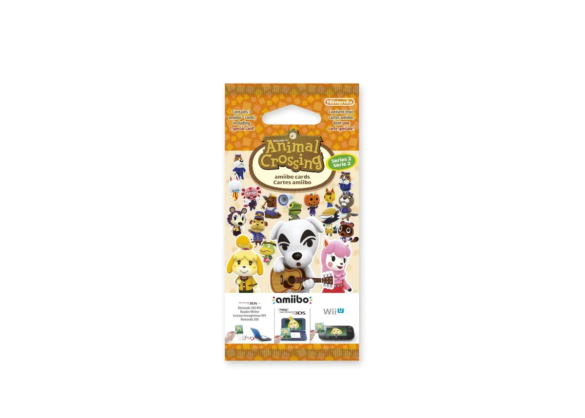 Nintendo Animal Crossing: Happy Home Designer Amiibo Cards Pack - Series 2 (Nintendo 3DS/Wii U) | Collectible Cards for Series 2 - main product image
