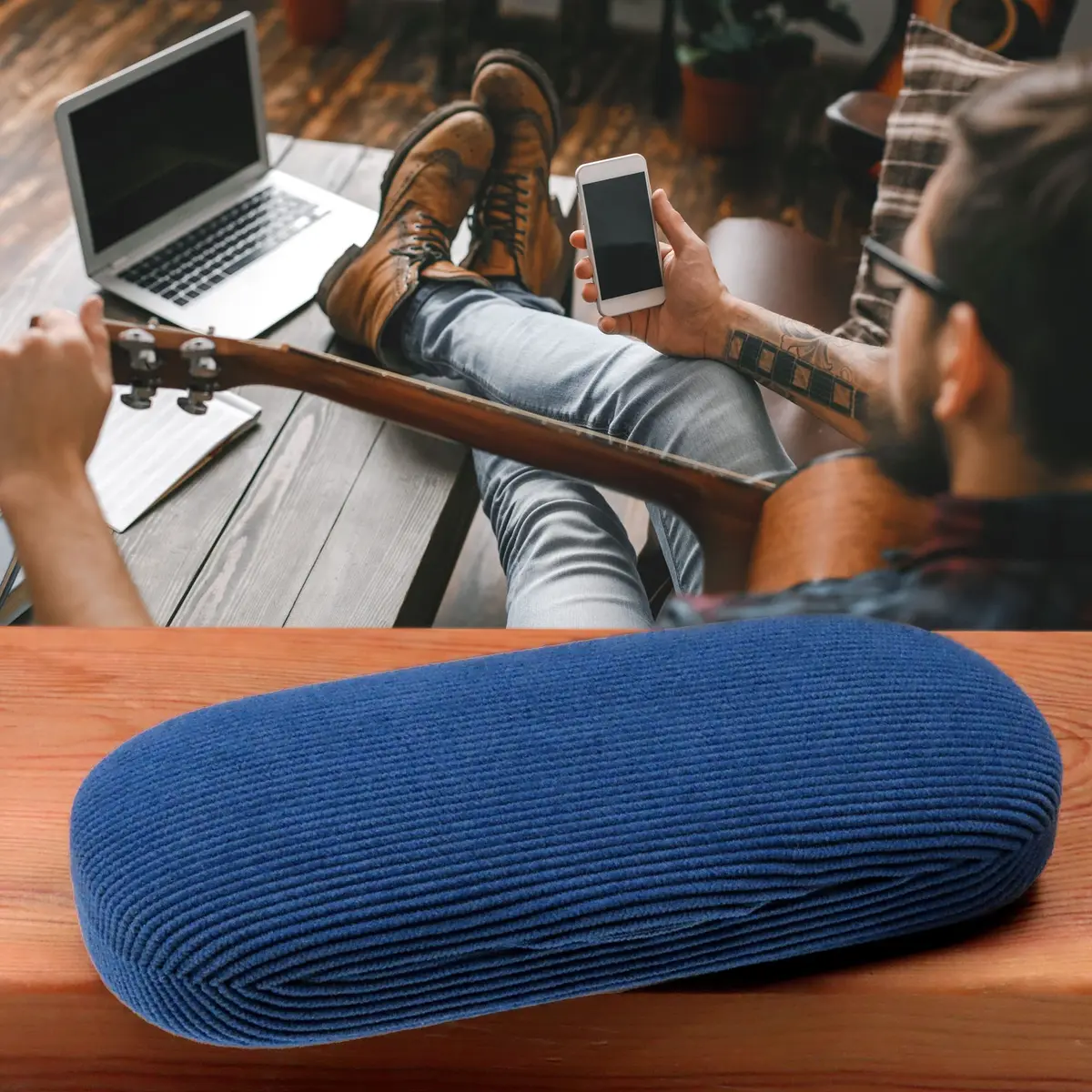 MyEyeglassCase Small to Medium Frame Hard Eyeglass Case | Microfiber Cloth & Pouch - view 2