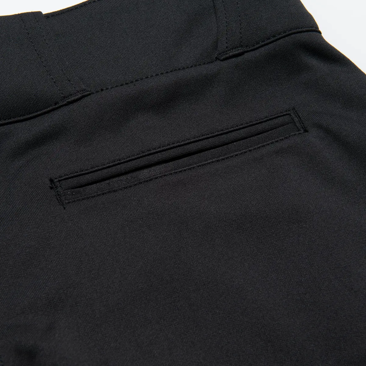 Champro Adult Triple Crown OB Open-Bottom Loose-Fit Baseball Pant in Solid Color with Adjustable Inseam and Reinforced Sliding Areas, Black, Large - view 4