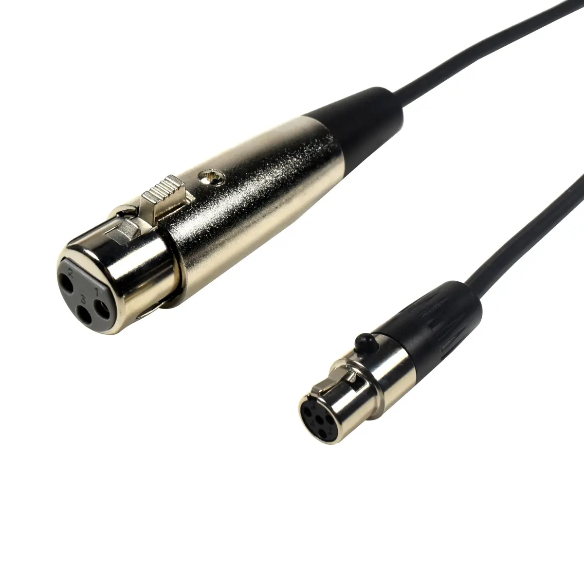 HQRP 4-Pin Mini TA4F to XLR Female Microphone Adapter Cable 1.2m (4ft) | Balanced Audio for Shure Wireless Systems - view 2
