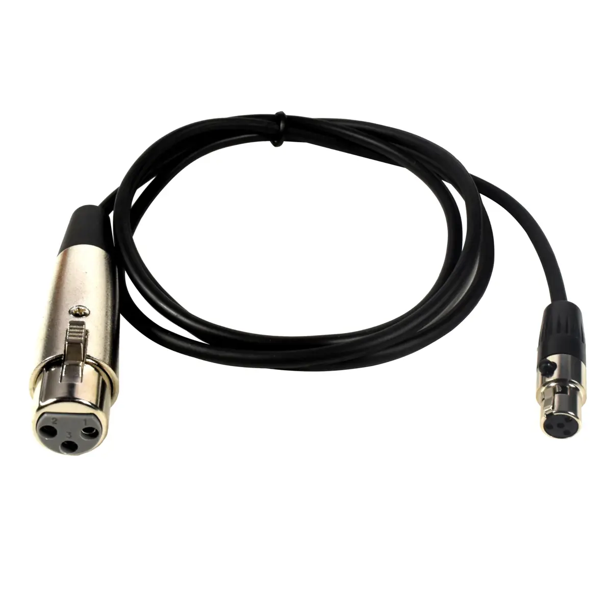 HQRP 4-Pin Mini TA4F to XLR Female Microphone Adapter Cable 1.2m (4ft) | Balanced Audio for Shure Wireless Systems - view 3