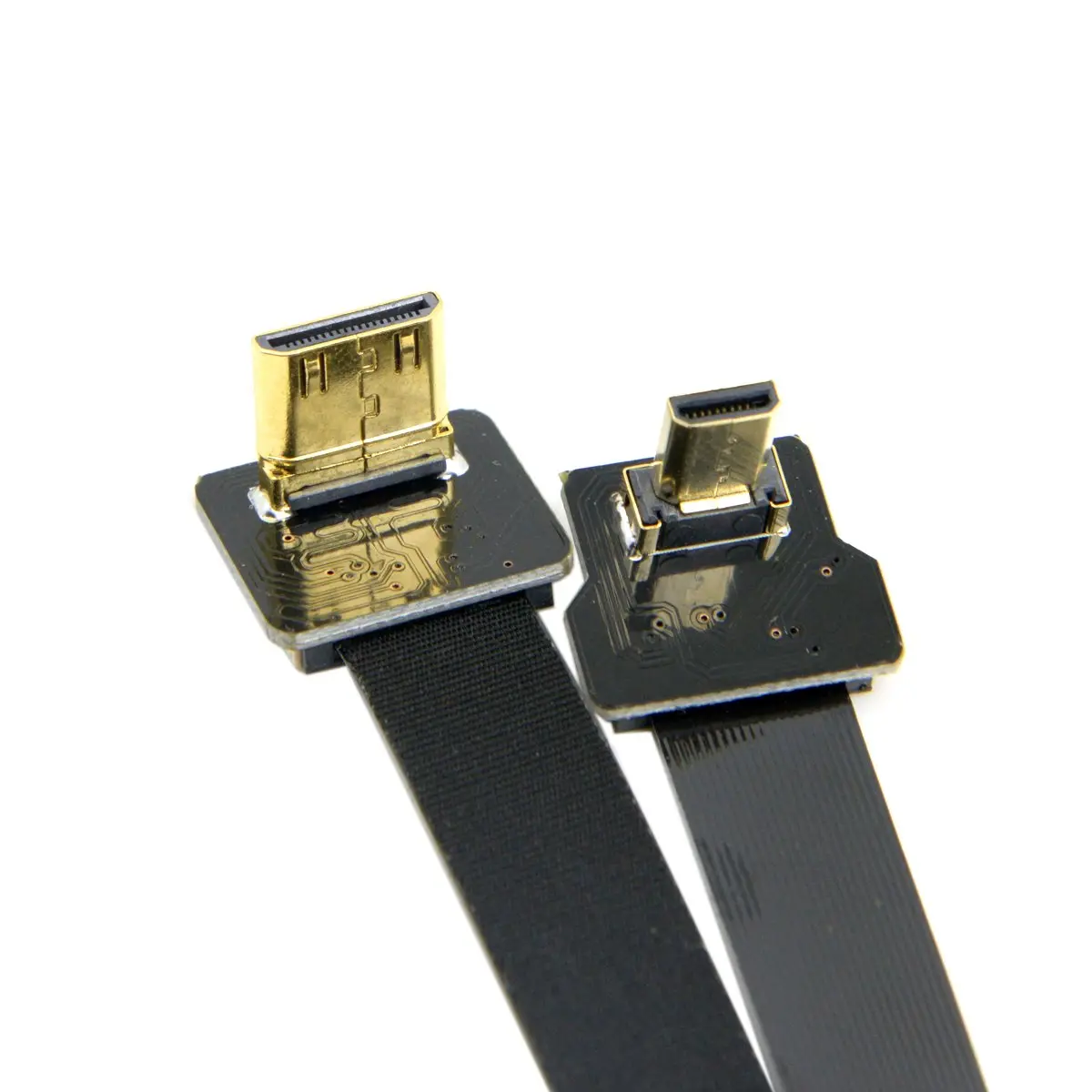 cablecc 90 Degree Down Angled FPV Micro HDMI to Mini HDMI Cable 20cm for GOPRO Multicopter - view 4