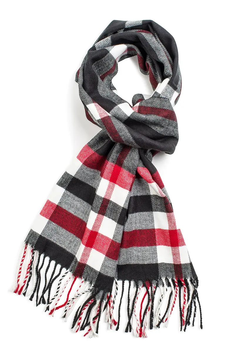 VERONZ Classic Cashmere Feel Winter Scarf 71" x 12" | Luxurious Style for All Seasons - main product image