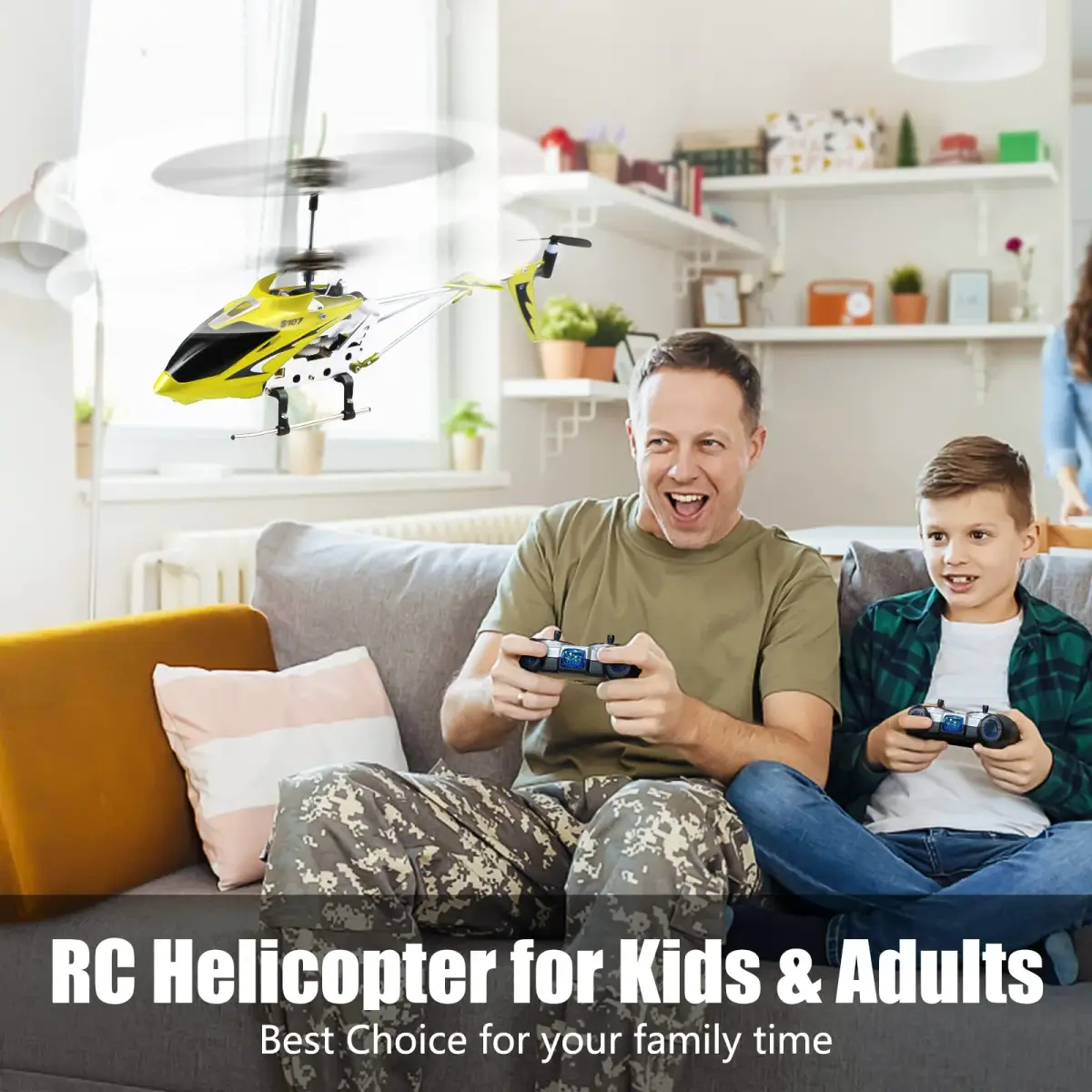 Cheerwing S107/S107G Phantom Mini RC Helicopter 42.7cm (16.8 inches) | 3-Channel with Gyro for Stable Flight - view 2