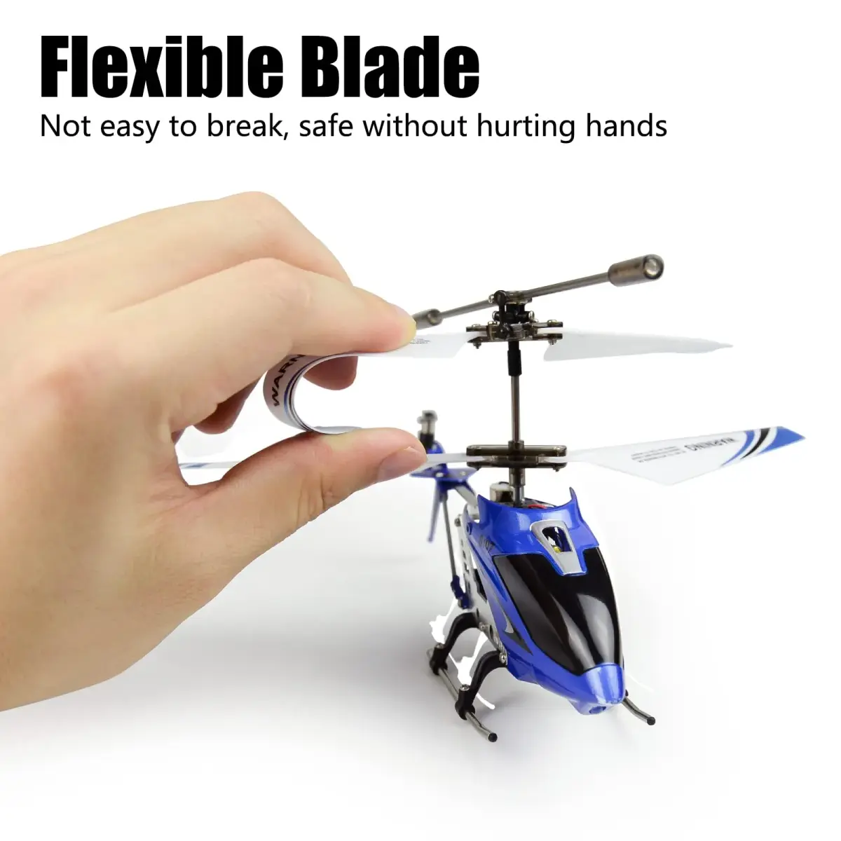 Cheerwing S107 Phantom Mini RC Helicopter Blue | 3-Channel Remote Control with Gyro System - view 6