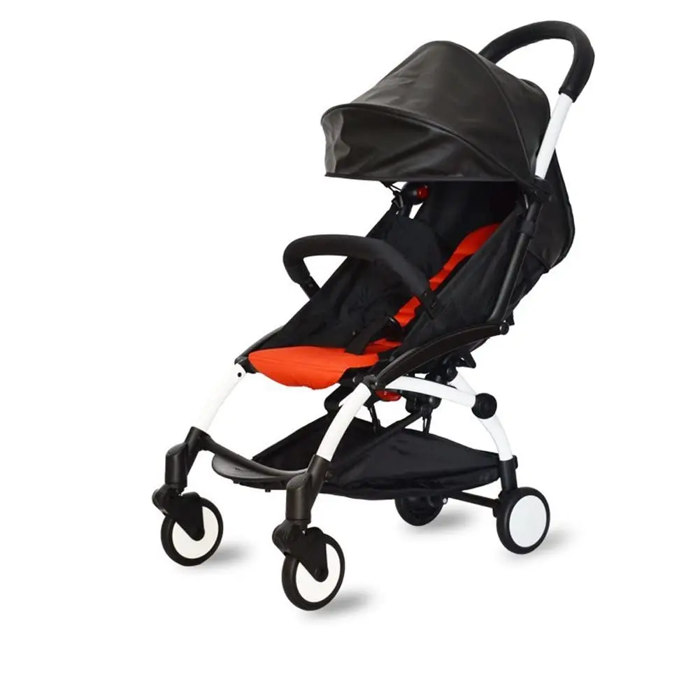 ROMIRUS PU Leather Handle Sleeve Cover for Babyzen YOYO2/YOYO+ Strollers, Black | Protects Original Handle - view 4