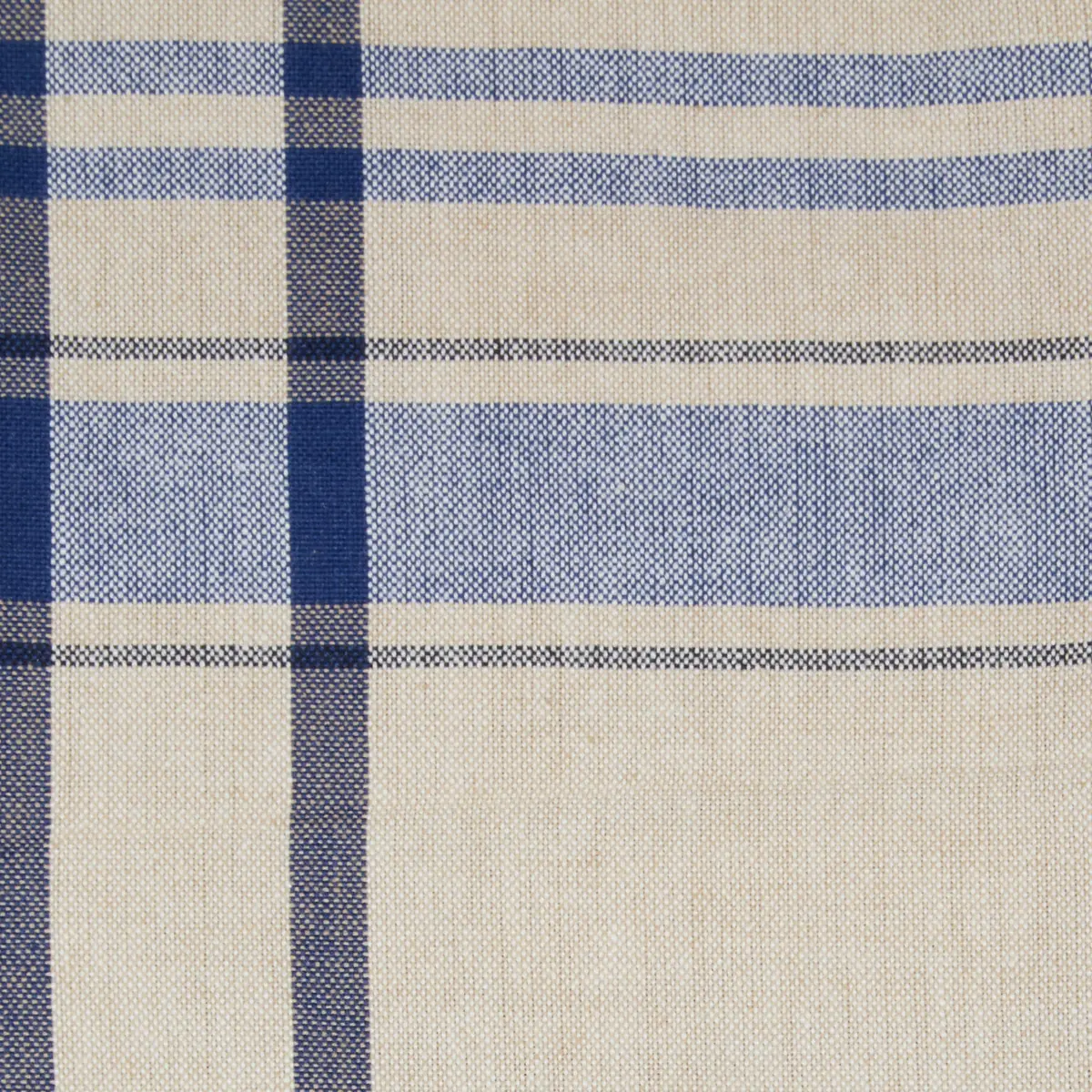 DII French Stripe Farmhouse Style Round Tablecloth 70" | Elegant Cotton Design for All Seasons - view 2