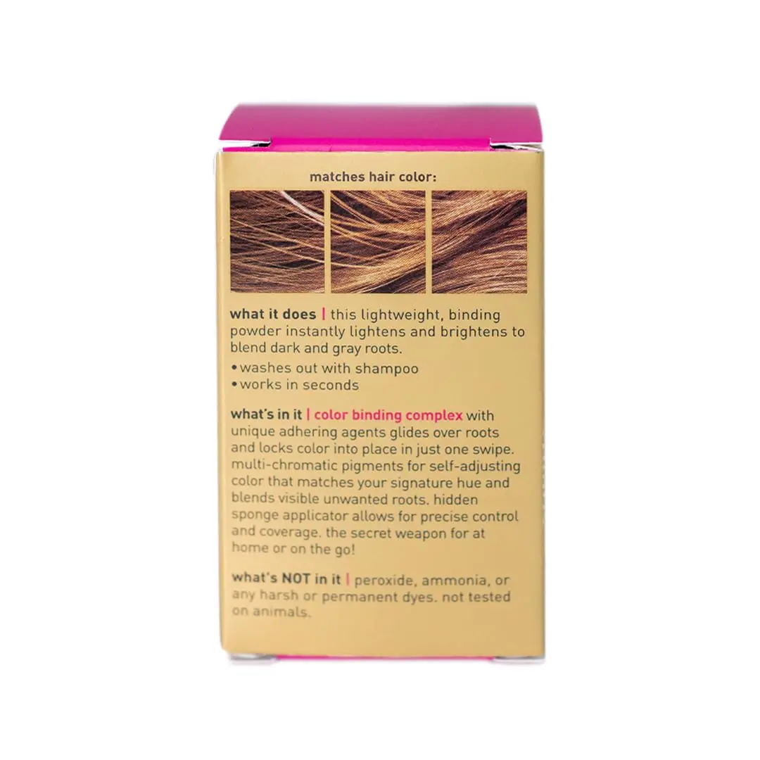 STYLE EDIT Root Touch Up Powder, Medium Blonde 0.14 oz | Instant Gray Concealment, No Residue, Made in USA - view 8