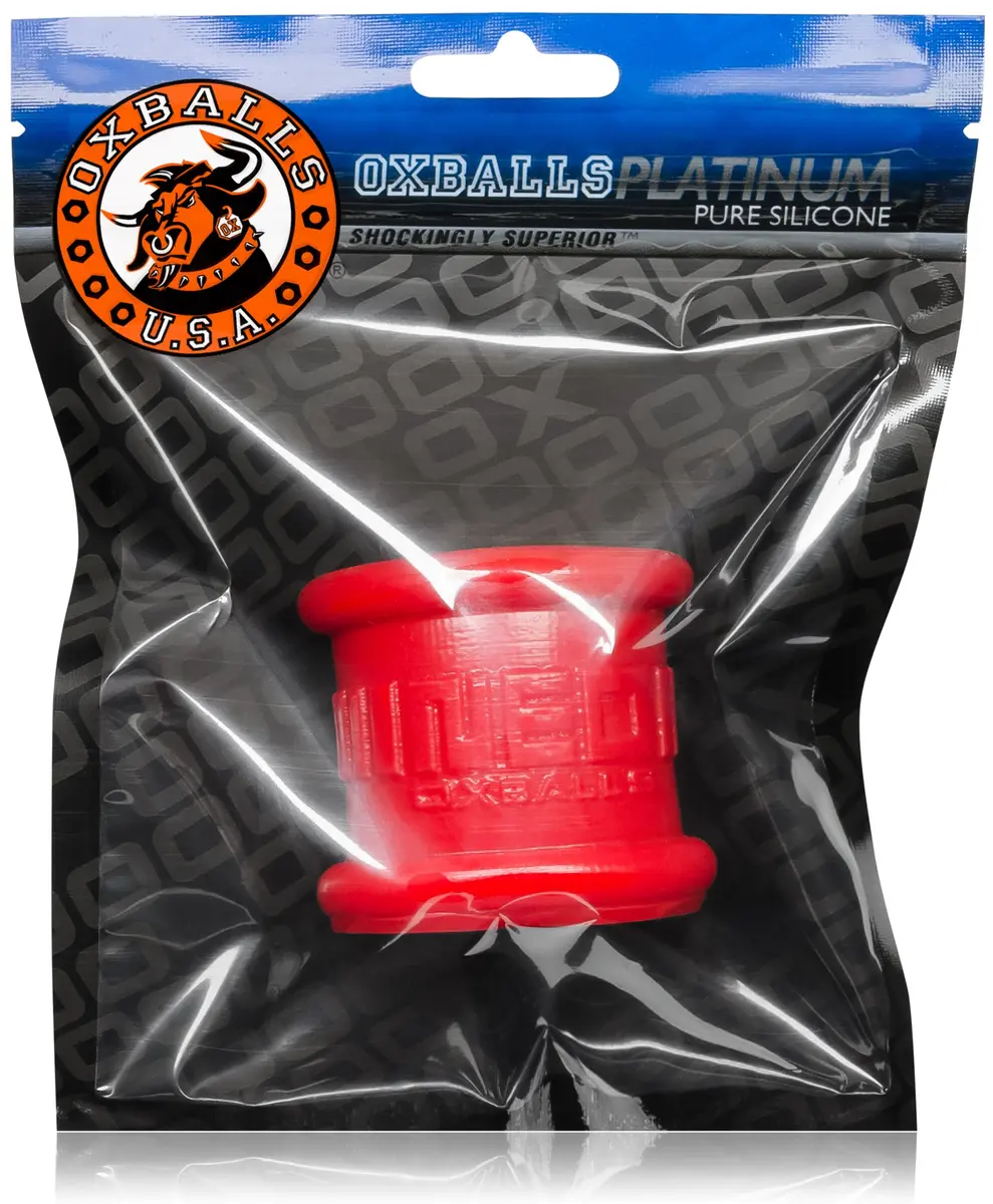 Oxballs NEO Tall Super-Stretchy Silicone Ball Stretcher Ring 100g (Red) | Comfort & Grip - view 4